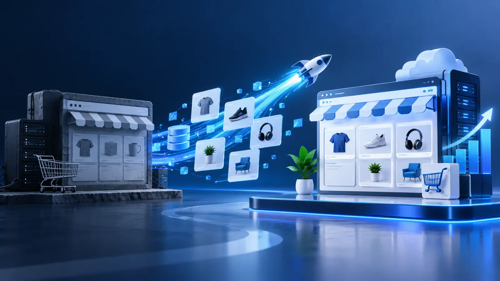 Onlineshop-Migration – sicherer Wechsel auf ein modernes Shopsystem